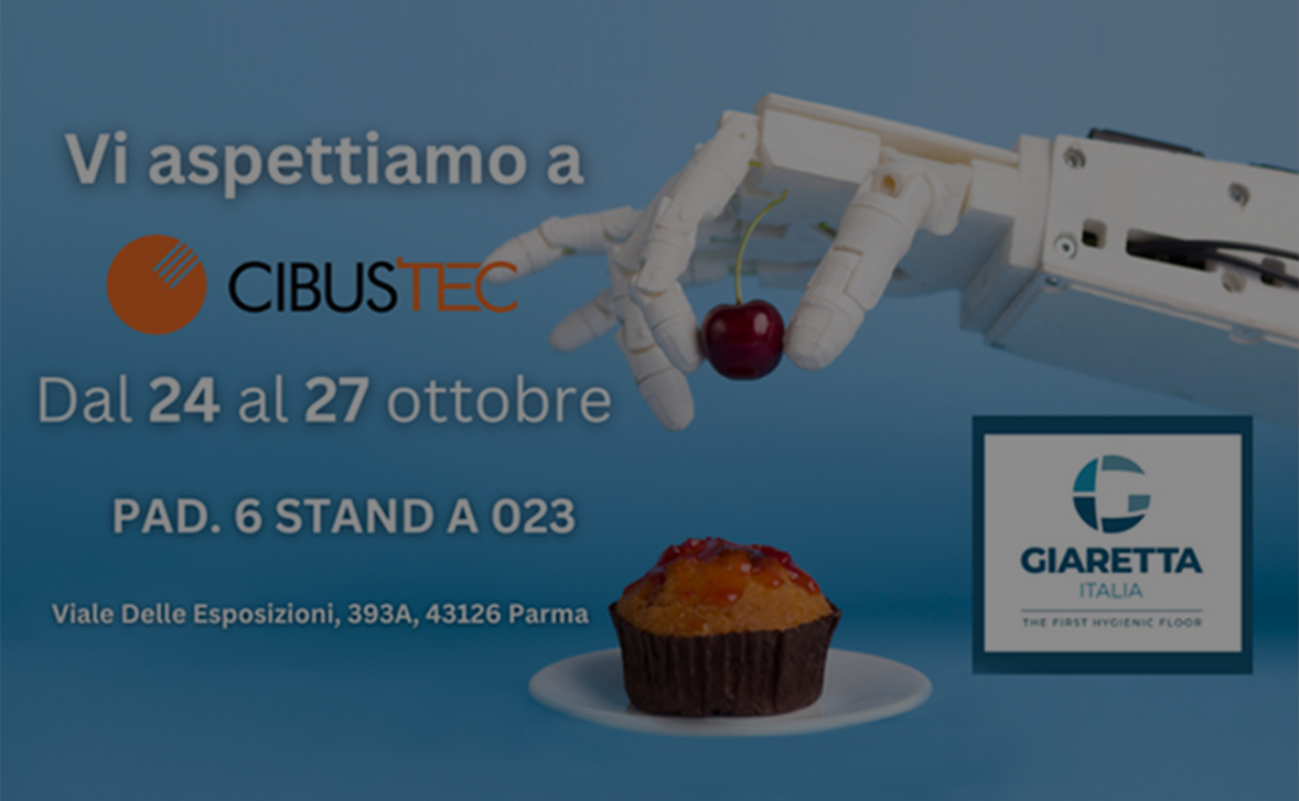 <span style="color: white;">Vi aspettiamo al CIBUSTEC dal 24 al 27 ottobre!</span>