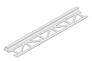  Terminal en PVC, aluminium ou acier inoxydable pour les sols industriels